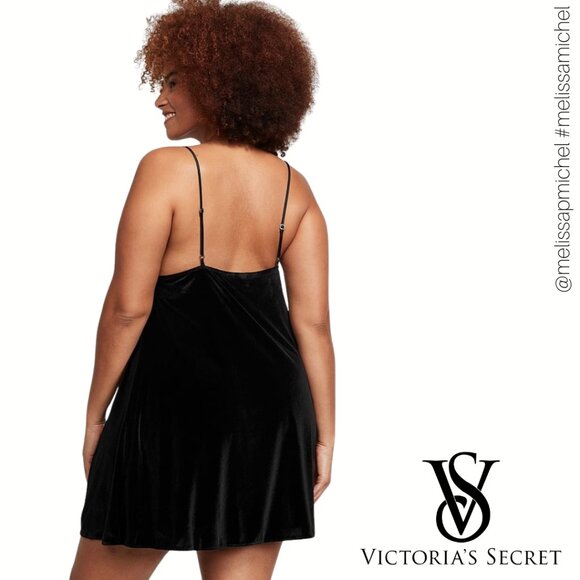 NWT VS Velvet Lounge Slip Dress - Picture 3 of 5